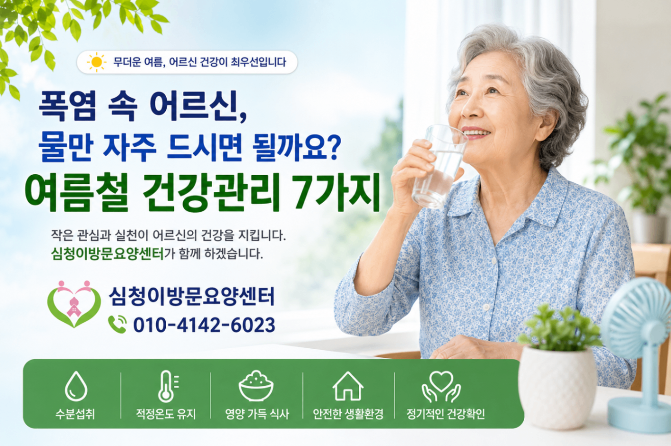 안양 노인 장기 요양 센터 건강관리 7가지 팁